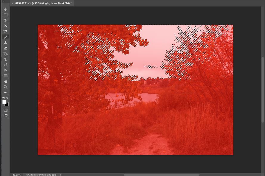 red design photoshop