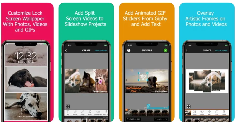 PicPlayPost Movie Video Editor - Video Collage Making App 