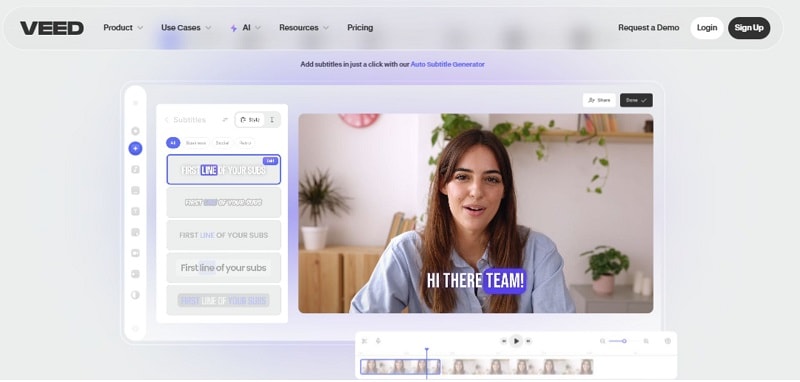 pictory alternative veed.io