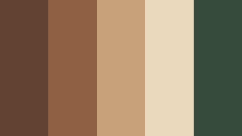 pinecone cocoa holiday color palette color palette with hex codes