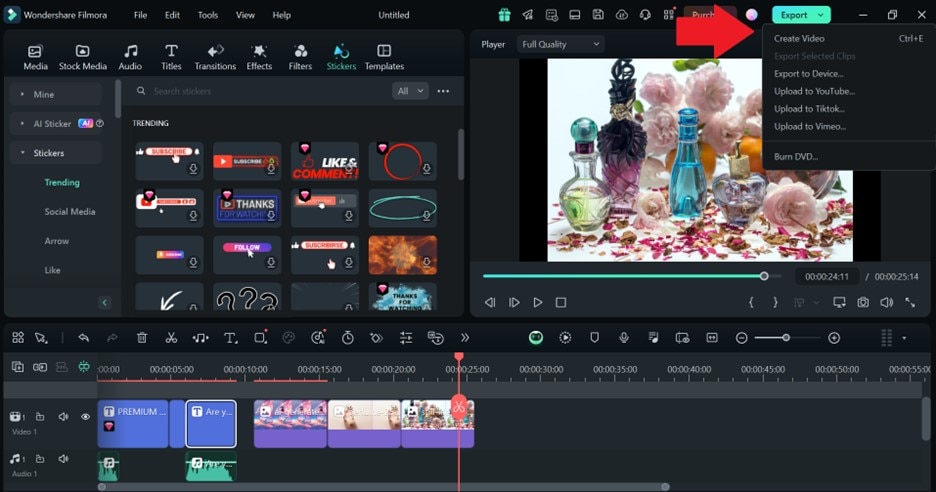 create video and save to device