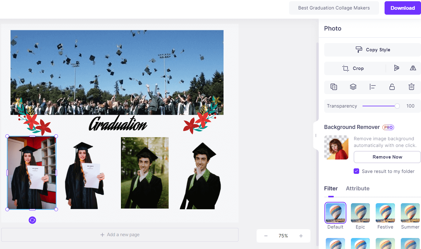pixstudio-graduation-collage-makers