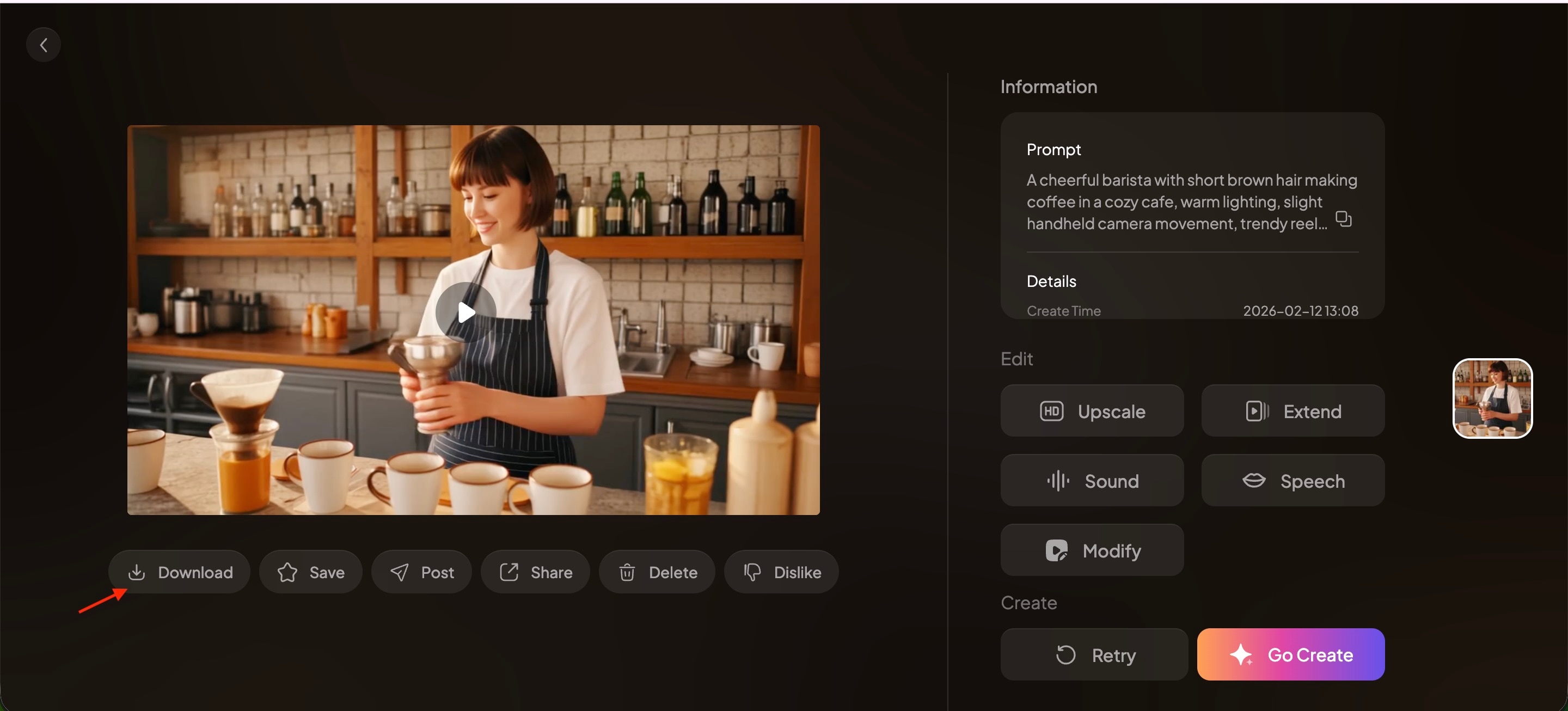 download clip from pixverse
