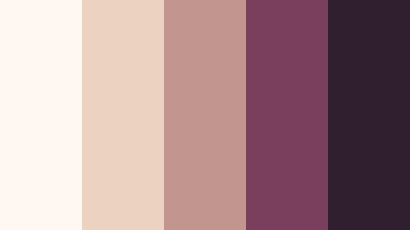 plum and champagne valentine color palette color palette with hex codes