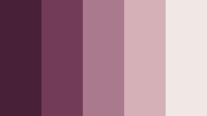 plum blush monogram burgundy and blush jewelry store color color palette with hex codes