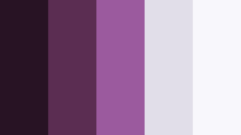 plum chrome interface twilight plum color palette with hex codes