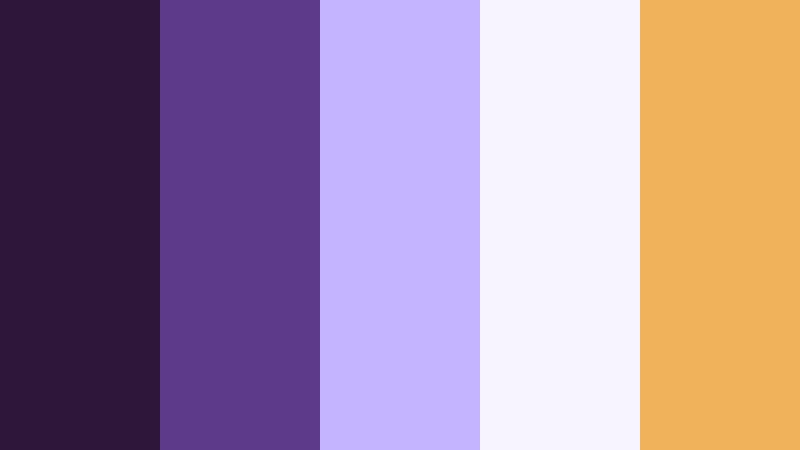 plum chrome minimal nebula purple color palette with hex codes