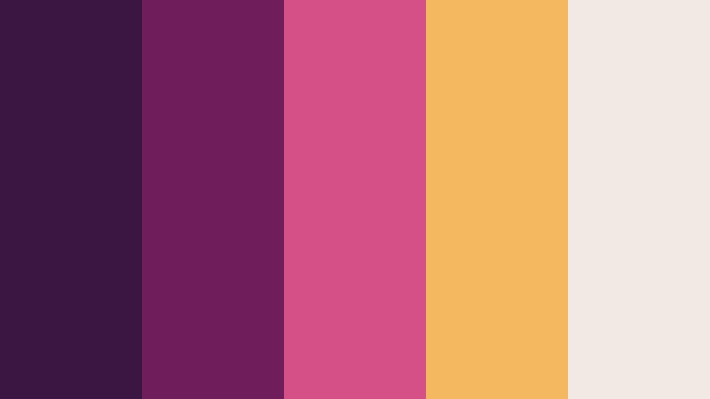plum taxi night retro color color palette with hex codes