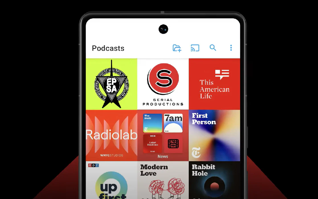 pocket casts playlist