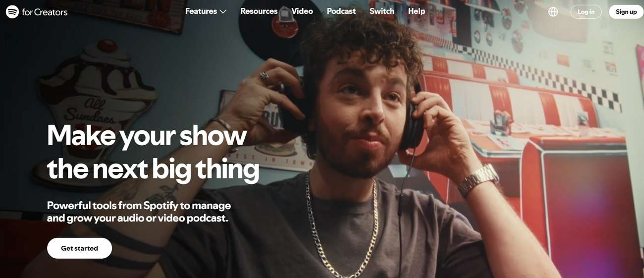 spotify for podcasters podcasting services