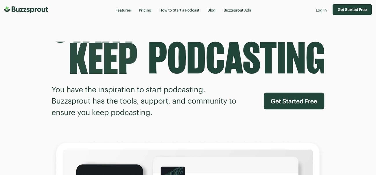 buzzsprout podcasting services