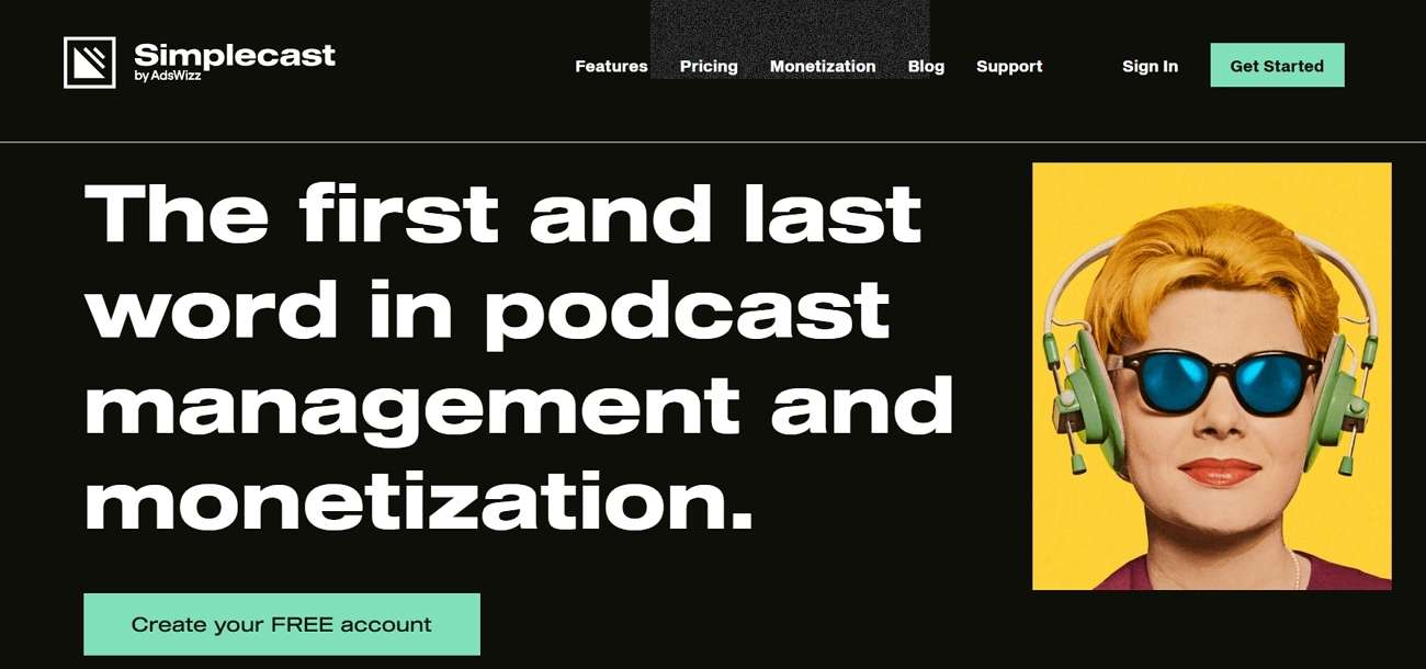 simplecast podcasting hosting site
