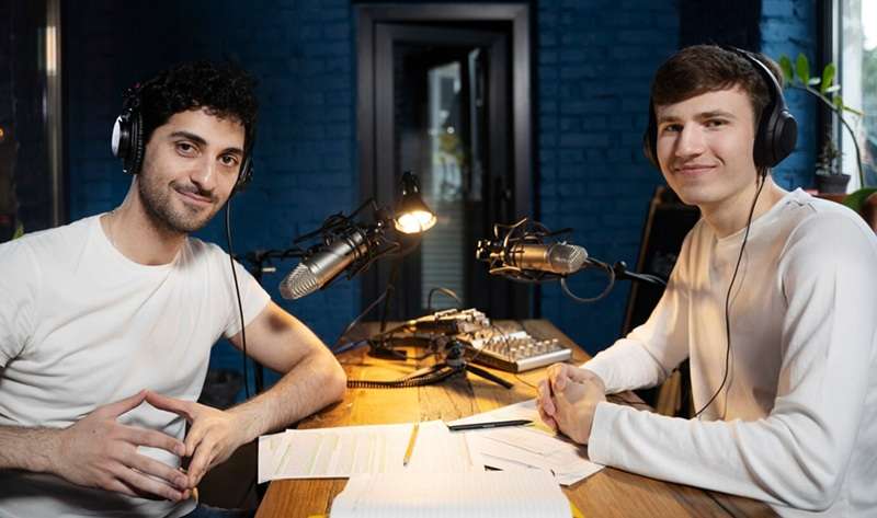 collab for podcast promotion