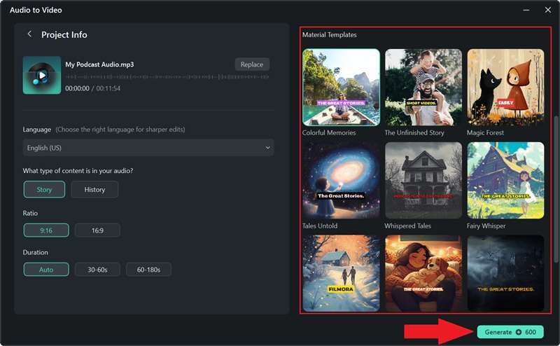 generate ai video