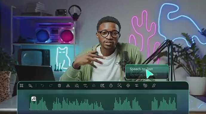 filmora ai speech to text tool