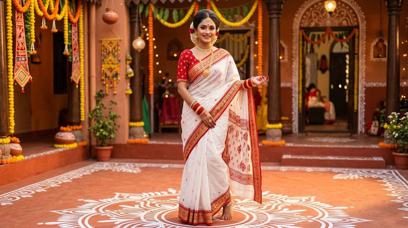 Pohela Boishakh dressing