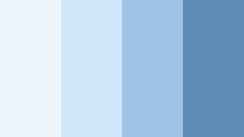polar whisper sky frost blue color palette with hex codes