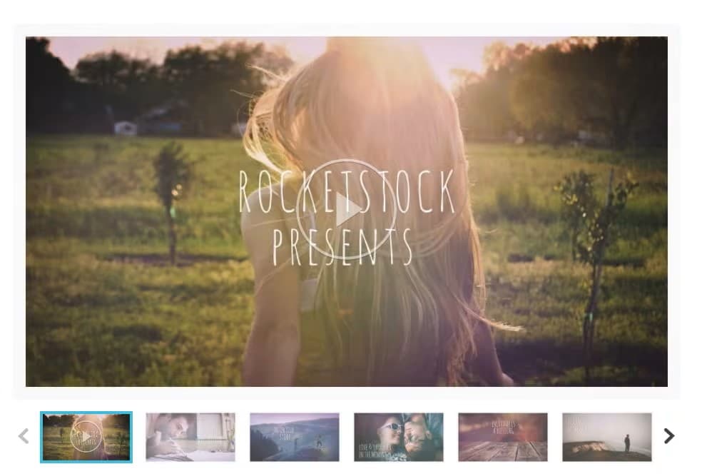 Retro lens light leak effect in Filmora.