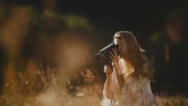 Retro warm tone filter in Filmora.