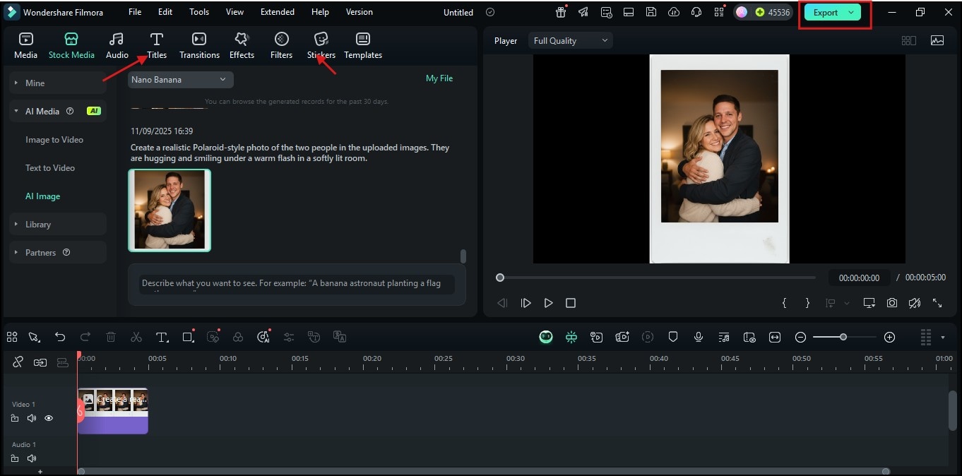 customizing and exporting image