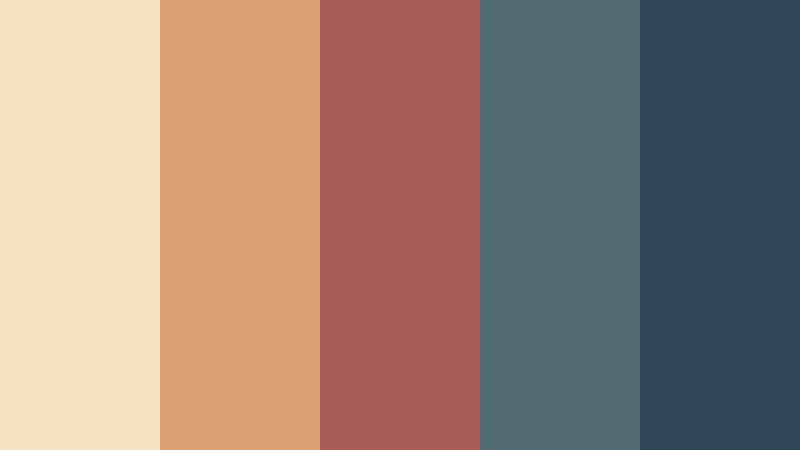 polaroid tracking vhs color color palette with hex codes