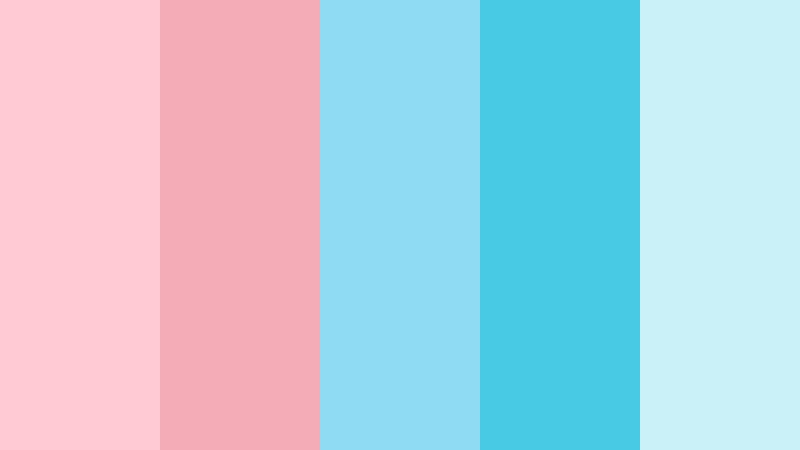 poolside sorbet summer color palette color palette with hex codes