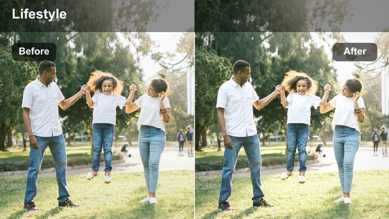 Vertical studio reel shot with a fashion model spinning in a fitted outfit.