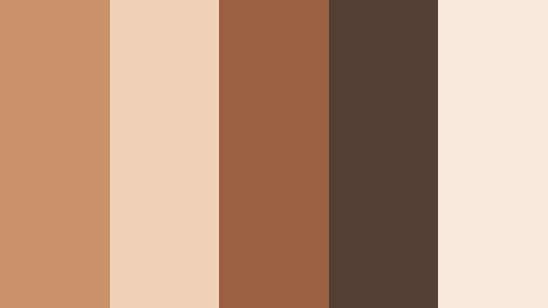 potter market street warm sandstone color palette with hex codes