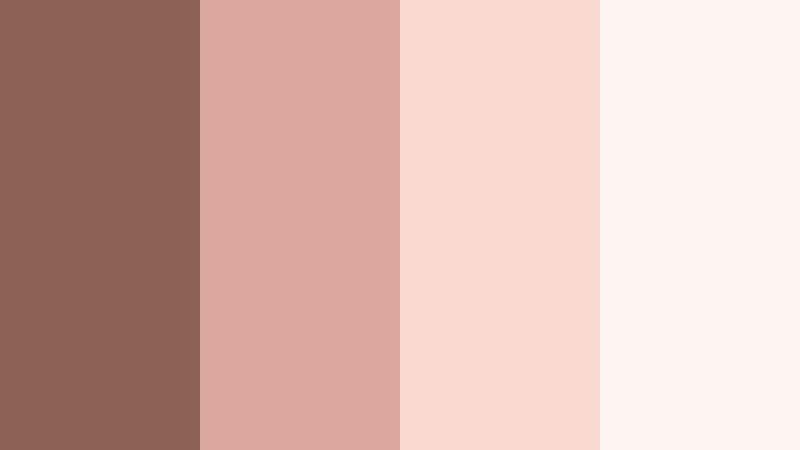 powdered clay blush mountain clay color palette with hex codes