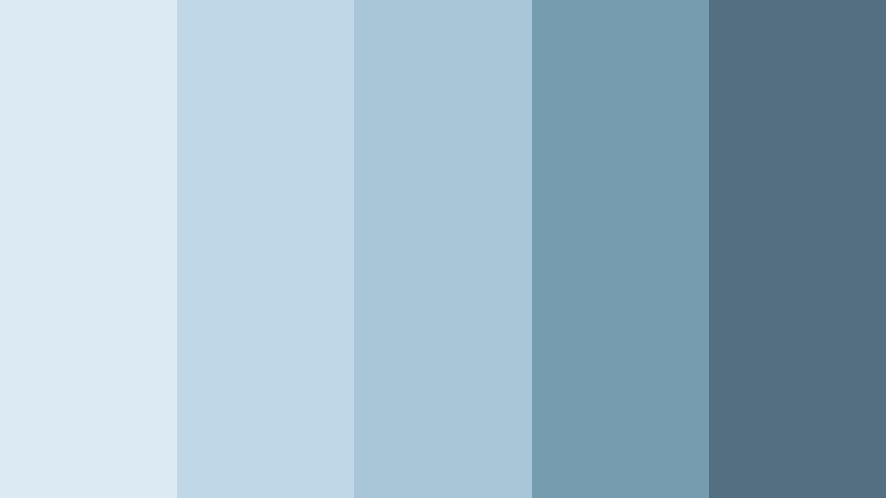 powdered sky calm color palette color palette with hex codes