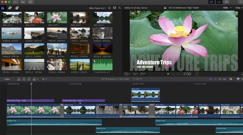 Editor video di Final Cut Pro