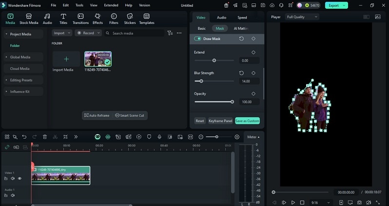draw and edit mask