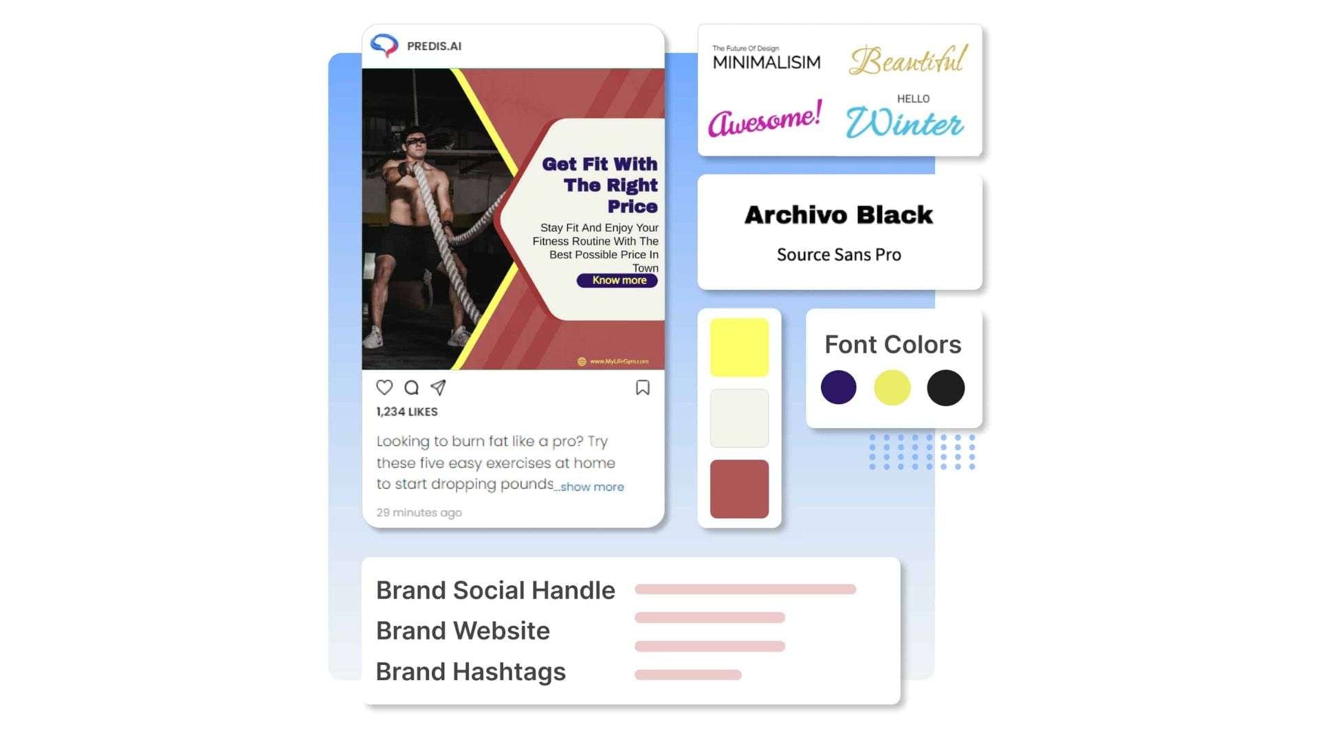 predis ai brand kit