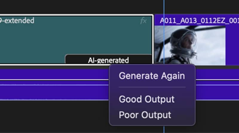 generate video extend again