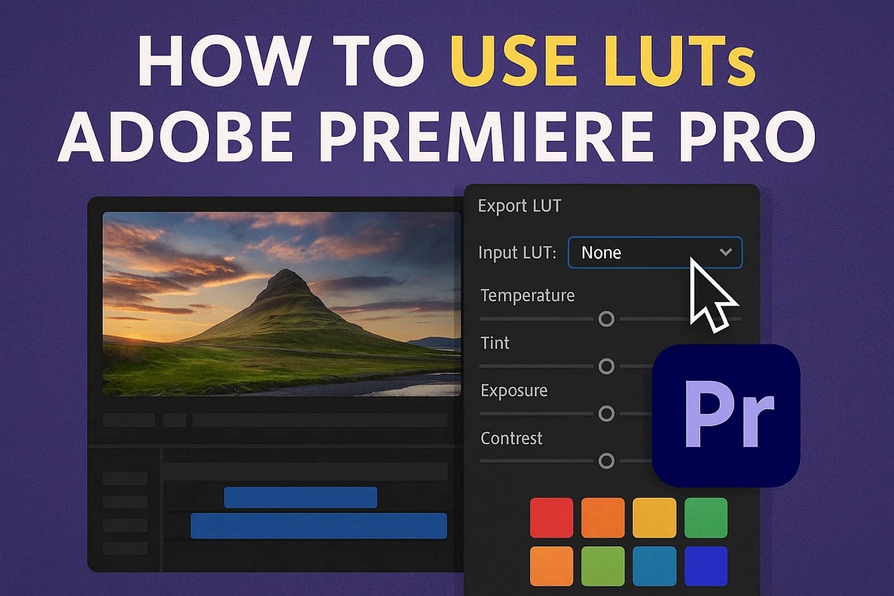 using premiere pro luts 2025