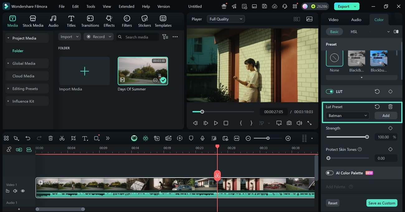 browse an outsourced lut