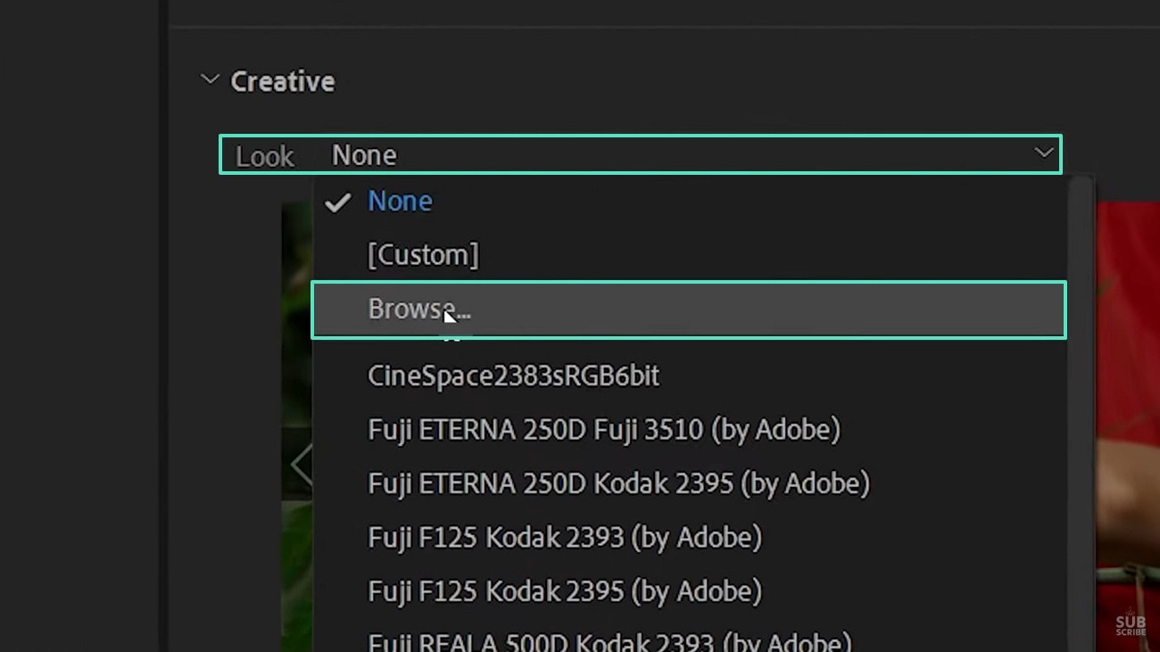 outsource a lut preset