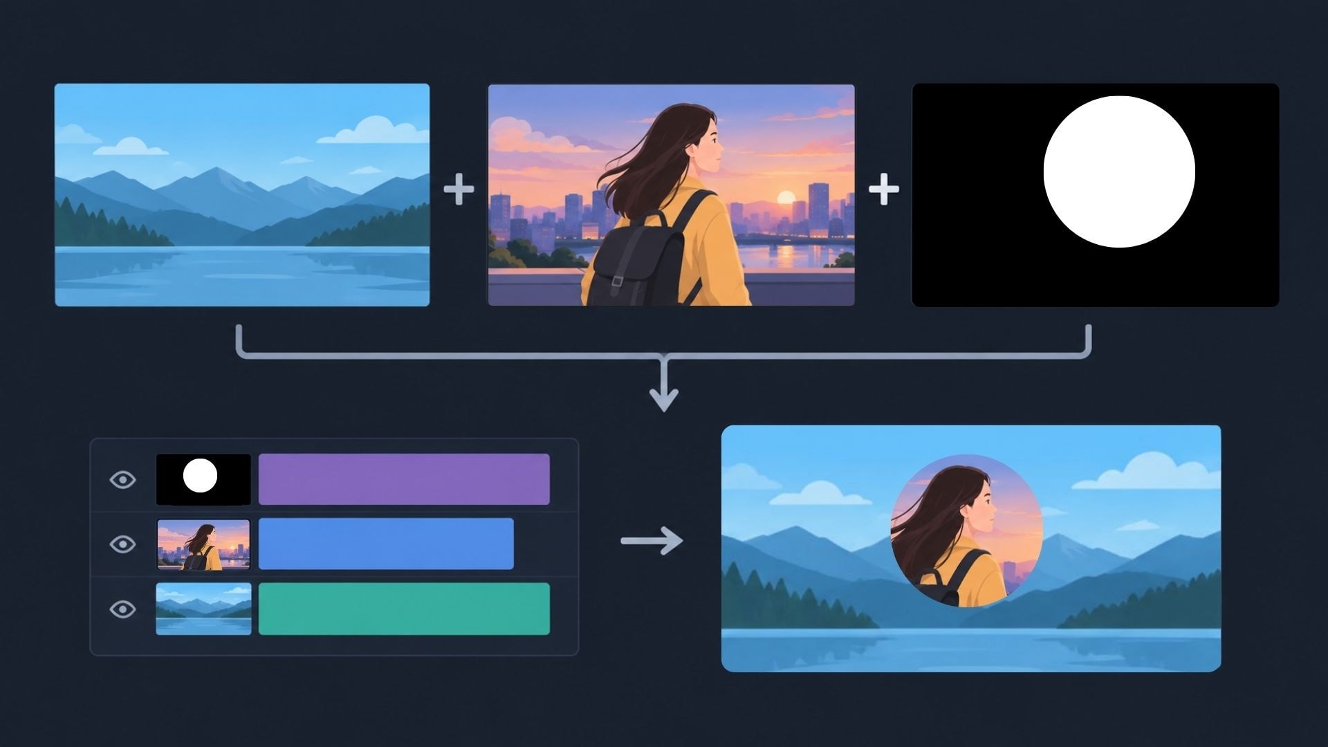 how track matte works