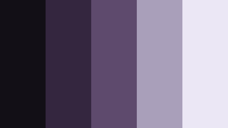 premiere suite mono film shadow purple color palette with hex codes