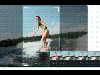 convert vertical to horizontal filmora auto reframe