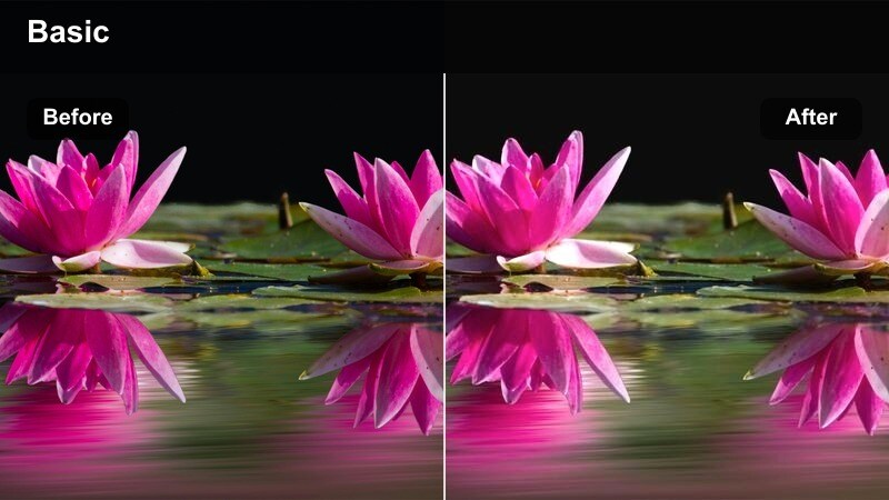 Luxury hotel lobby scene with warm cinematic glow on decor and subjects.