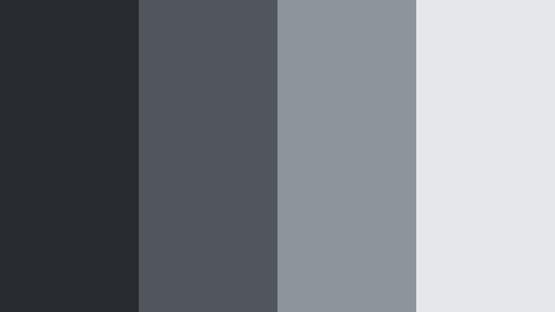 presentation slate grid motion shadow gray color palette with hex codes