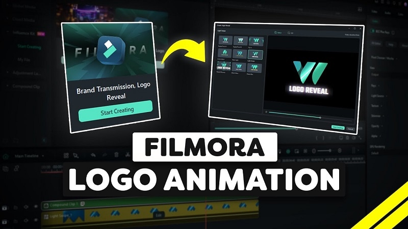 logo reveal preset for ad