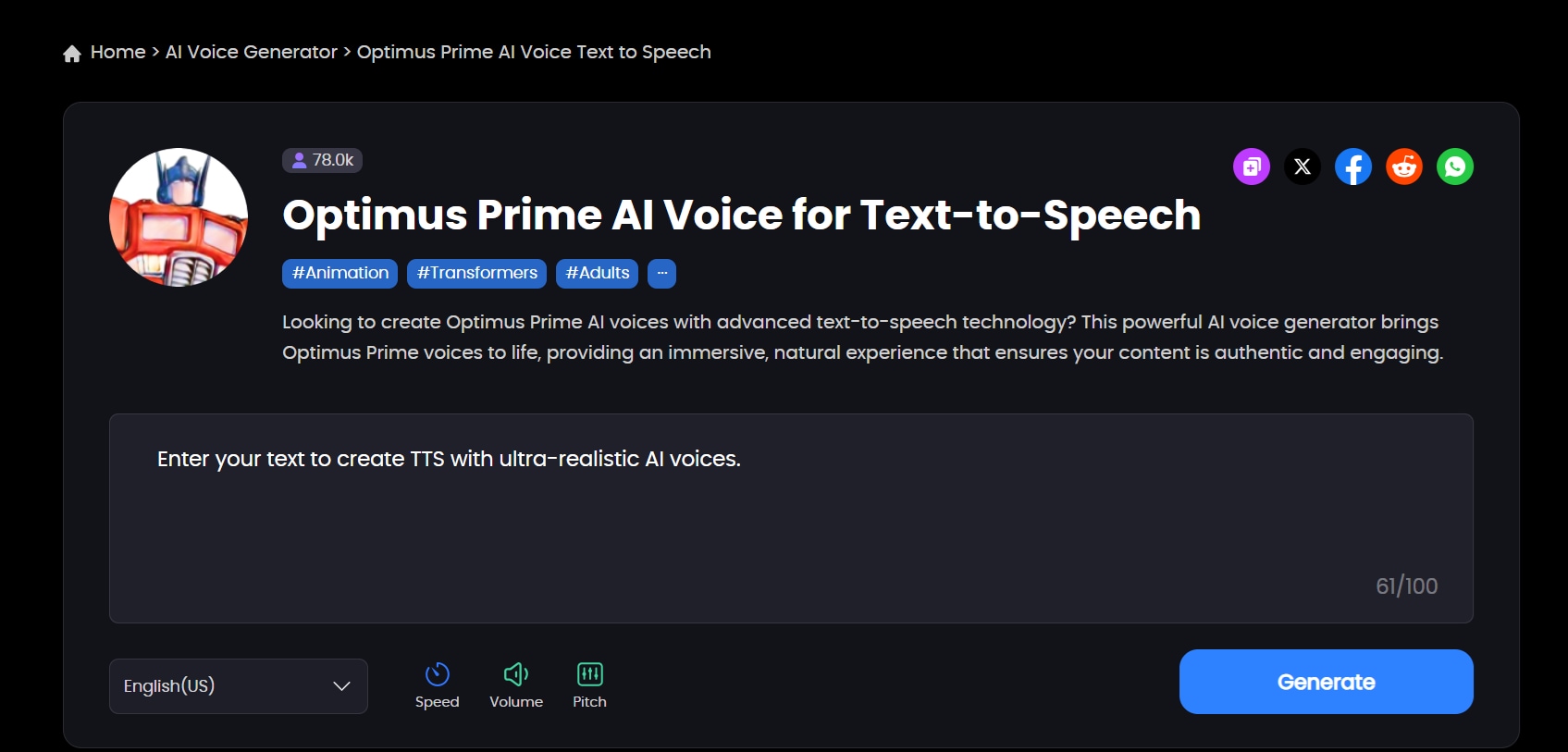 imyfine prime ai voice