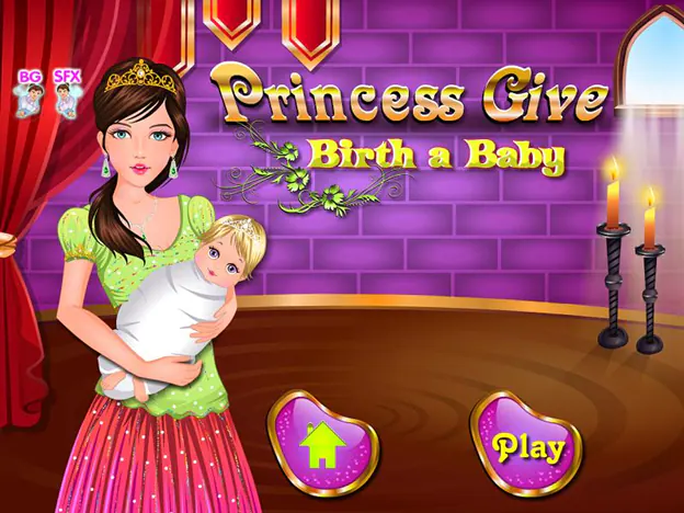 princess give birth a baby 1