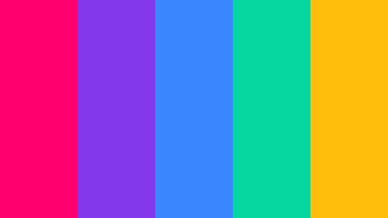 prism studio bright color palette color palette with hex codes