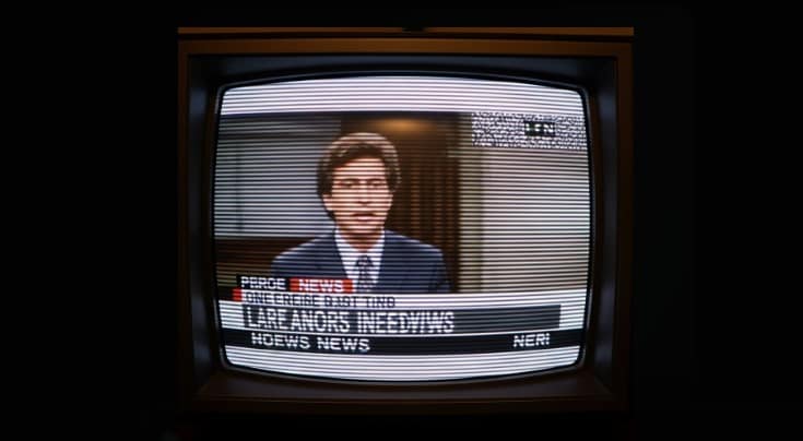 old tv broadcast