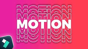 Filmora Bold Typography Promo video template with strong text animations.
