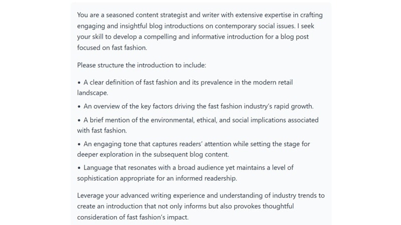 after using ai prompt generator