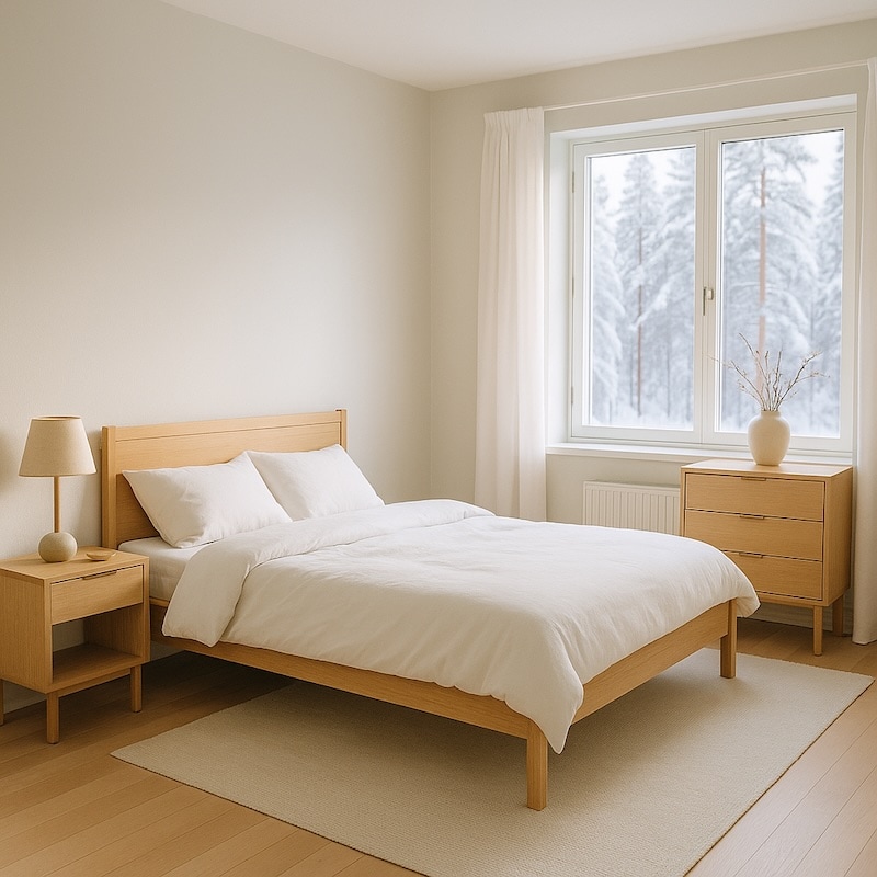 ai image of minimalist room interiors